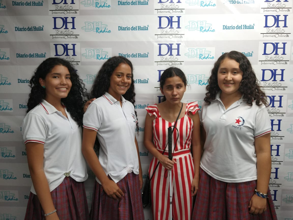 María Paula Barragán, Ingrith Catalina Novoa, Karen Lorena Lesmes y Paula Andrea Suárez.